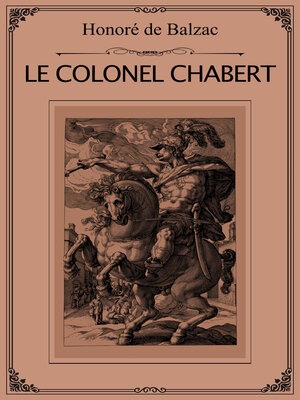 cover image of Le Colonel Chabert